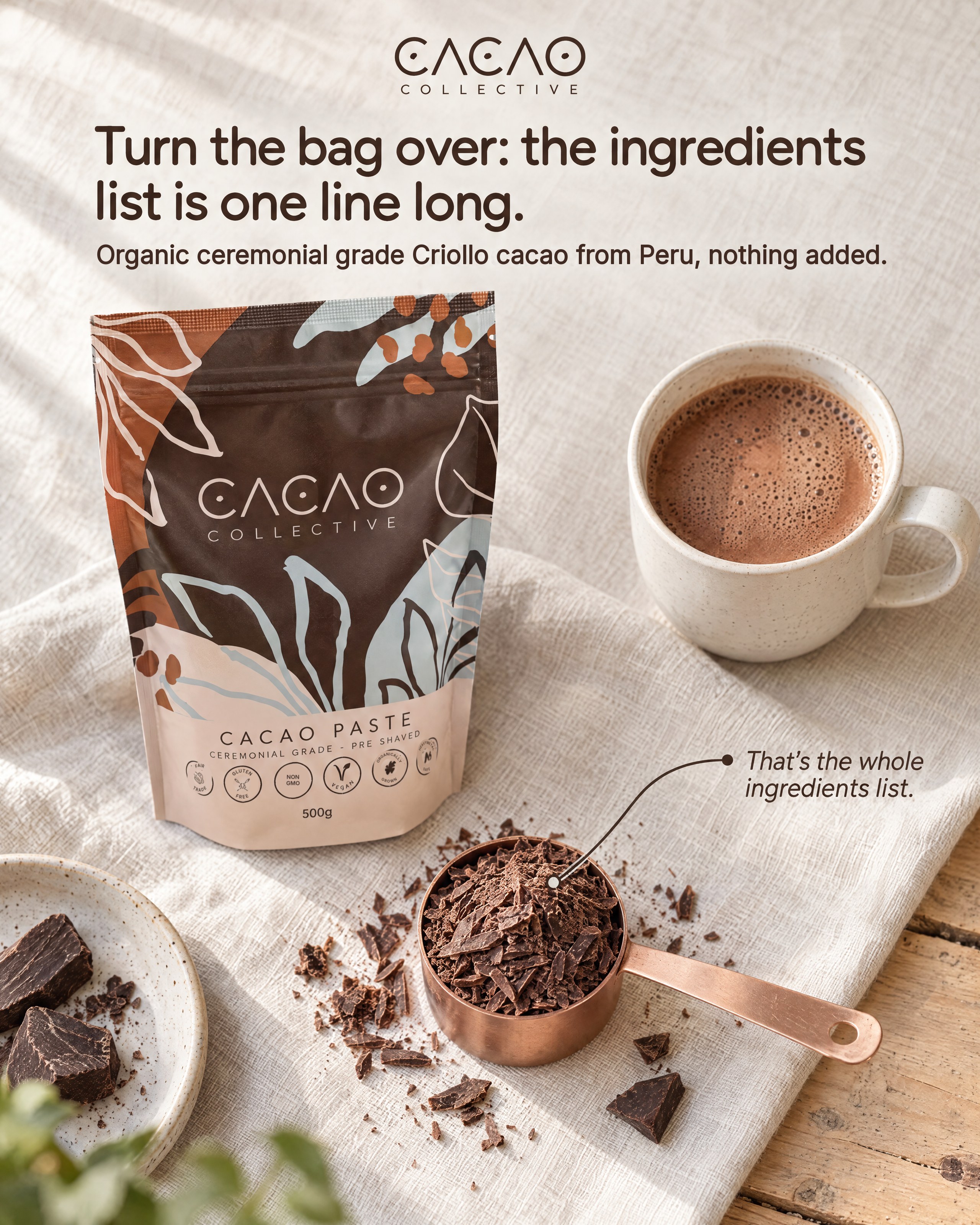 Ad 1 for Cacao Collective